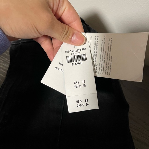 Abercrombie & Fitch Curve Love Straight Slit - Picture 5 of 6